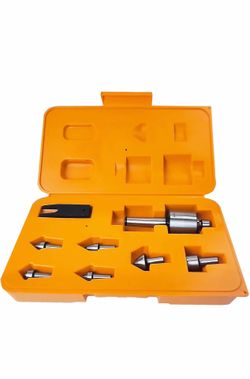 MT2 Live Center Set para torno de madera, centro giratorio Morse Taper con 6 puntas intercambiables Centro vivo de precisión de acero de alto carbono 