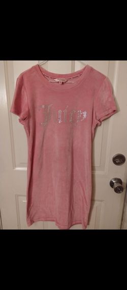 Juicy Couture Women`s Velour night shirt size xl