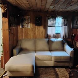 Sofa and Lounge. Only a few months Old. 