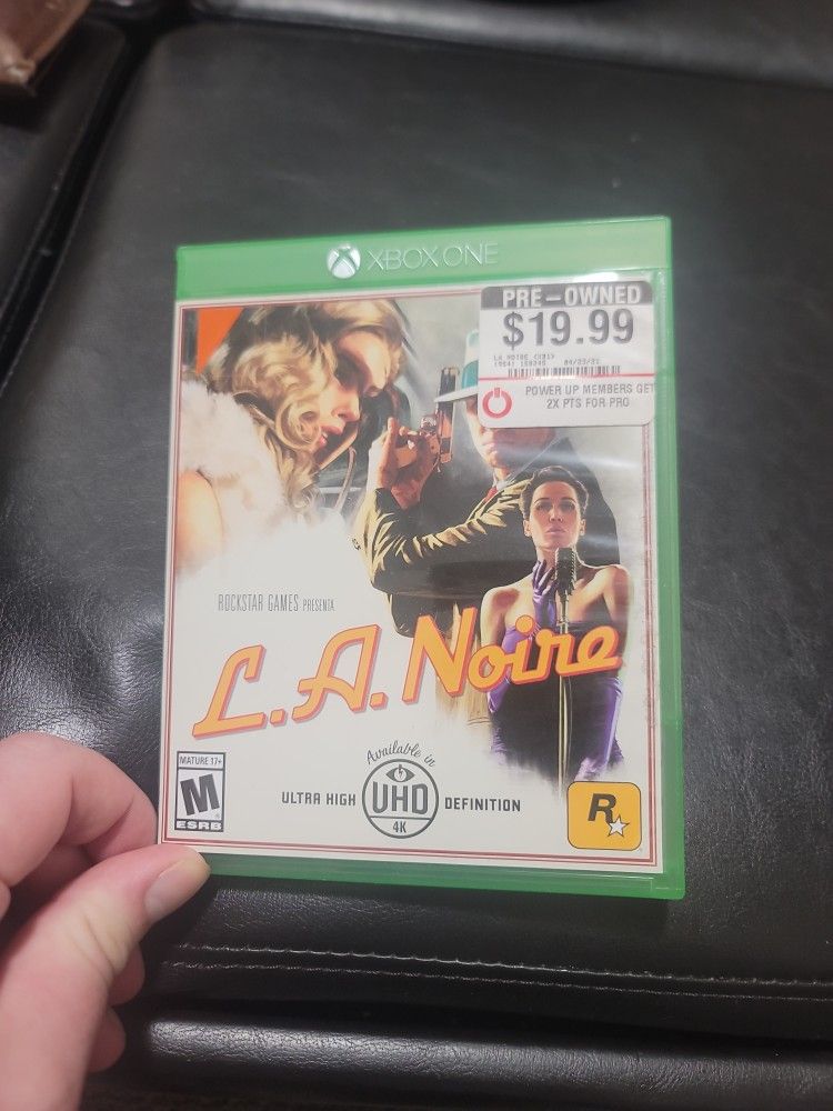 L A. Noire xbox 1