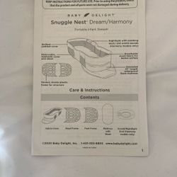 Portable Infant Sleeper