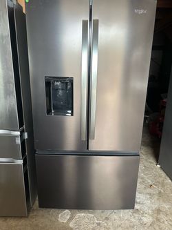 Whirlpool French Door Refrigerator with Ice and Water