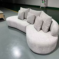CURVED SECTIONAL in grey - FAST DELIVERY!!! 🚚 📦