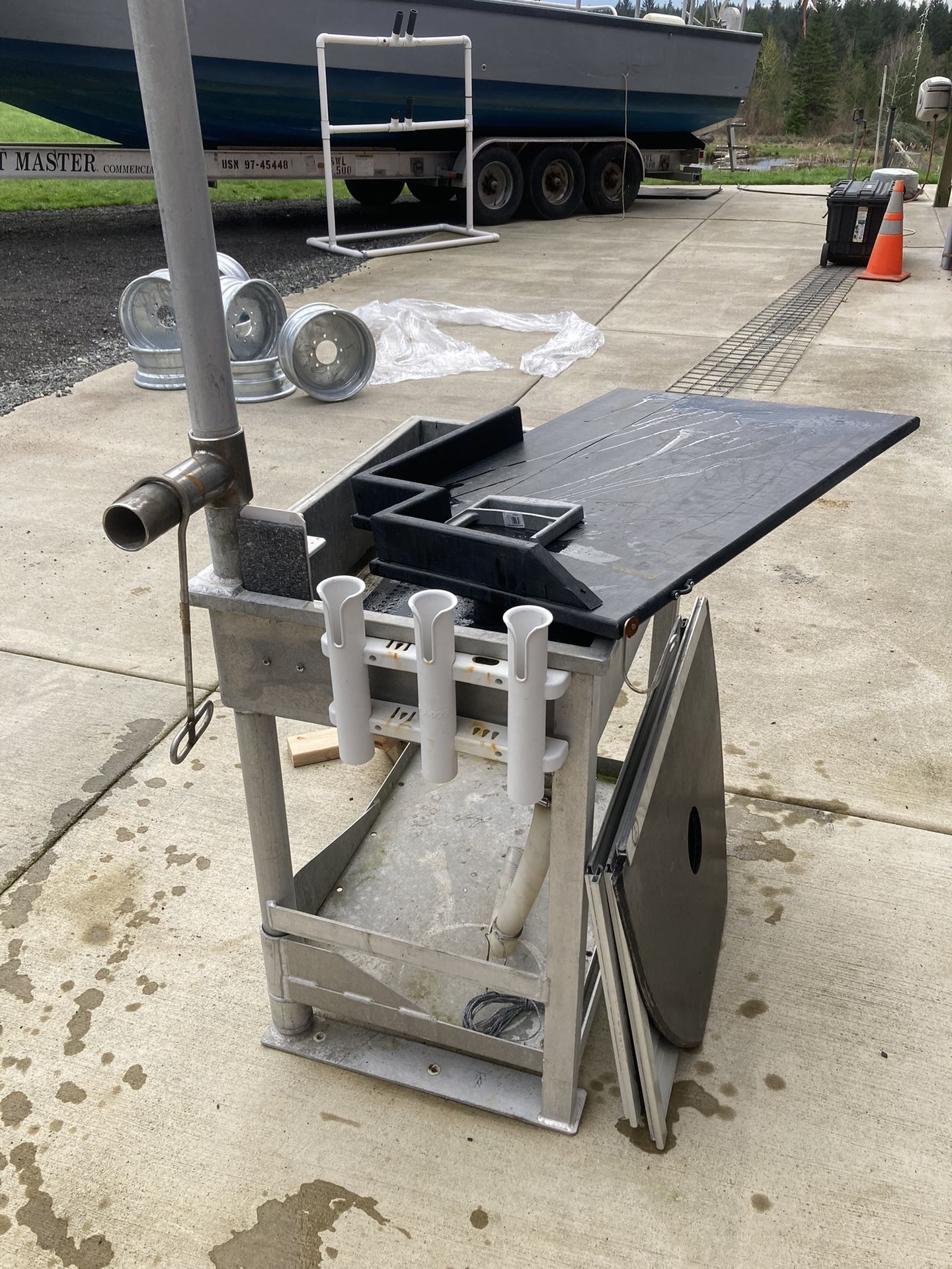 Aluminum Fish Table For boat