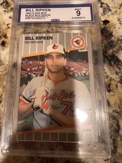 Billy Ripken gem fleer 1988 error fix baseball card orioles