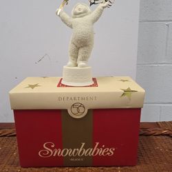 Department 56 Snowbabies “Rejoice” Figurine New in Box Christmas Holiday (MM)
