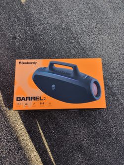 Brand new In Box Skullcandy Barrel Speaker