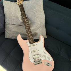 Squier Mini Electric Stratocaster - Pink