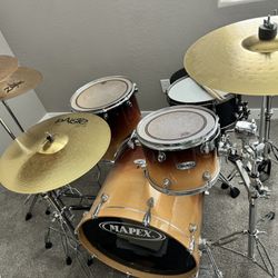 Mapex drum set 
