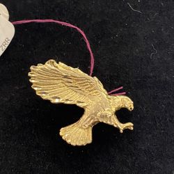 14k Gold Animal / Eagle / Hawk / Bird Pendant