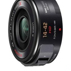 PANASONIC LUMIX G X Vario Power Zoom Lens, 14-42MM, F3.5-5.6 ASPH., MIRRORLESS Micro Four Thirds, Power O.I.S., H-PS14042K (USA Black)