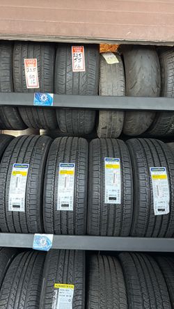 235/55/18 four new tires good years