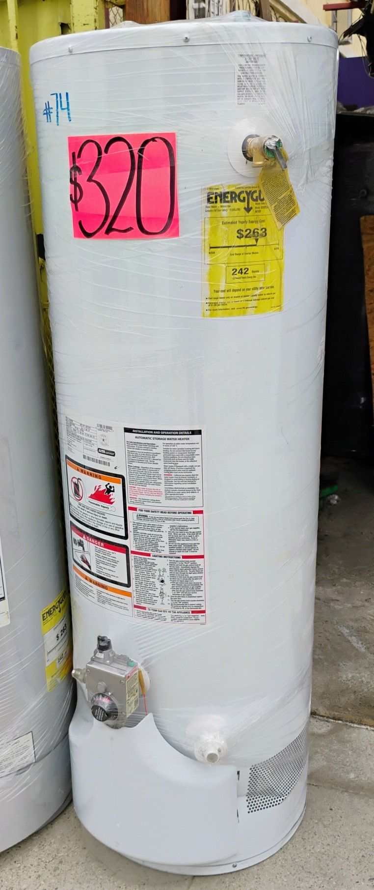Water Heater 40 Gal