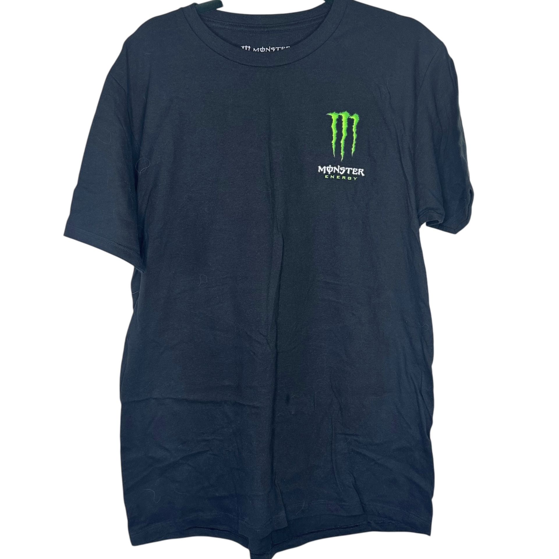 Monster energy shirt Men’s Large Black