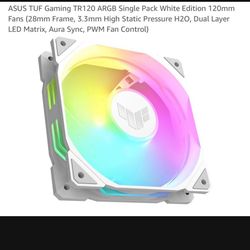Asus Tuf Gaming Tr120 Argb Fans