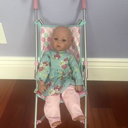 Baby And Stroller