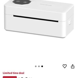  🆕 In 📦 Bluetooth Thermal Shipping Label Printer,4x6Wireless Label Printer for Small Business&Package,Compatible with iPhone Android Windows Mac,Whi