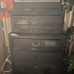 Rolling toolbox over my feet loaded with tool and hardware