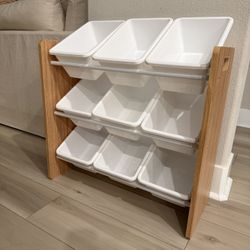 9 Bin Toddler Organizer