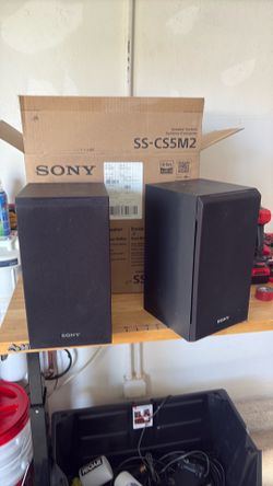 Sony speaker ss cs5 pair