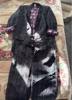 Nightmare Before Christmas Jack Skellington Suit Set