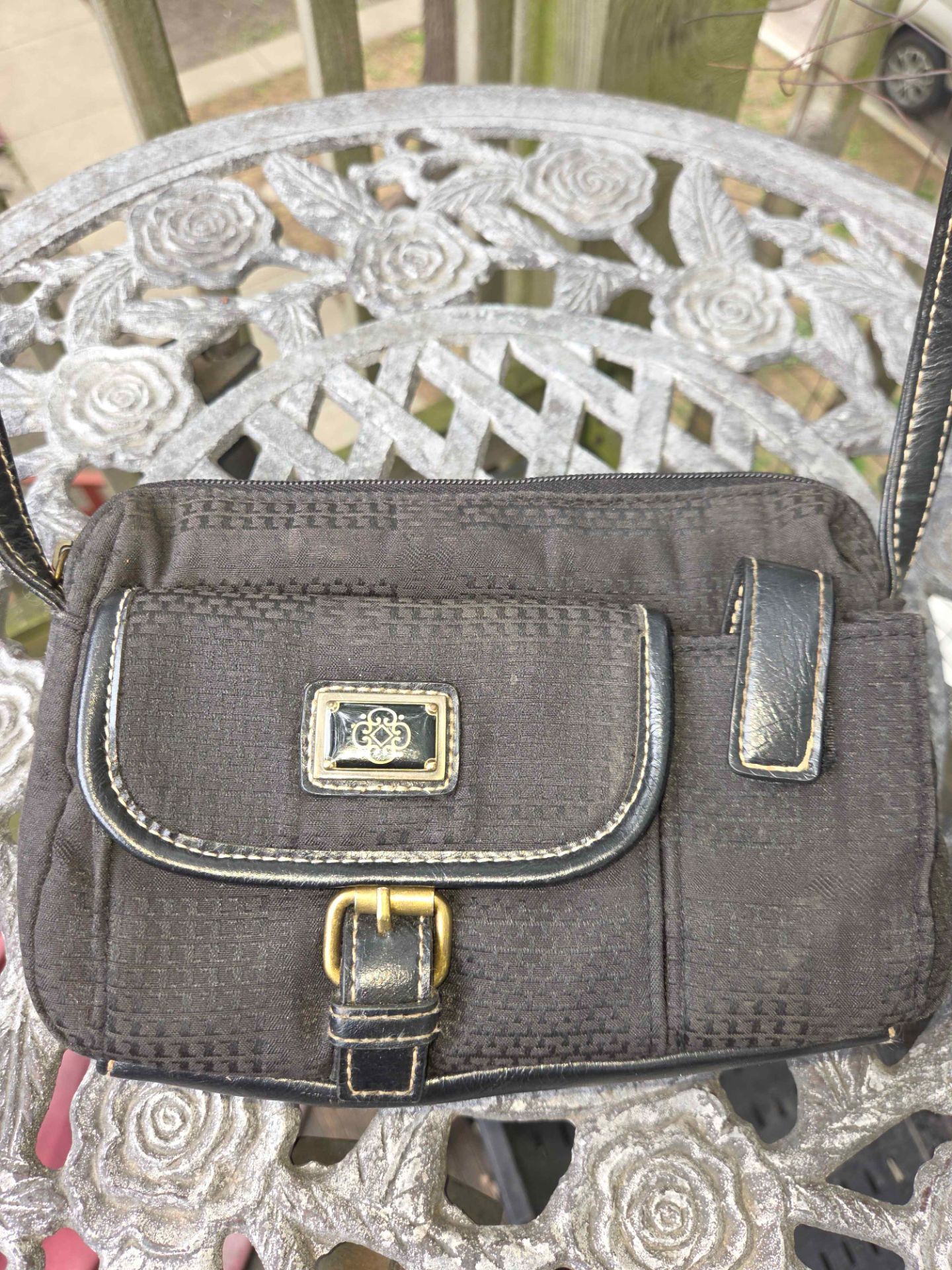 Grey purse