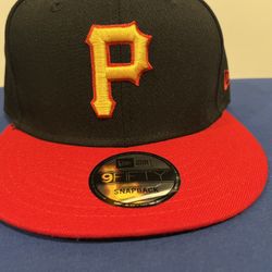 New Era Pittsburgh Pirates Snapback (BLK Red Yellow)
