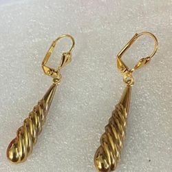 Aretes Gold Filled Baston