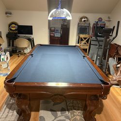 Olhausen pool table Budweiser
