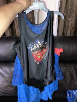 Disney descendants Leotard and skirt