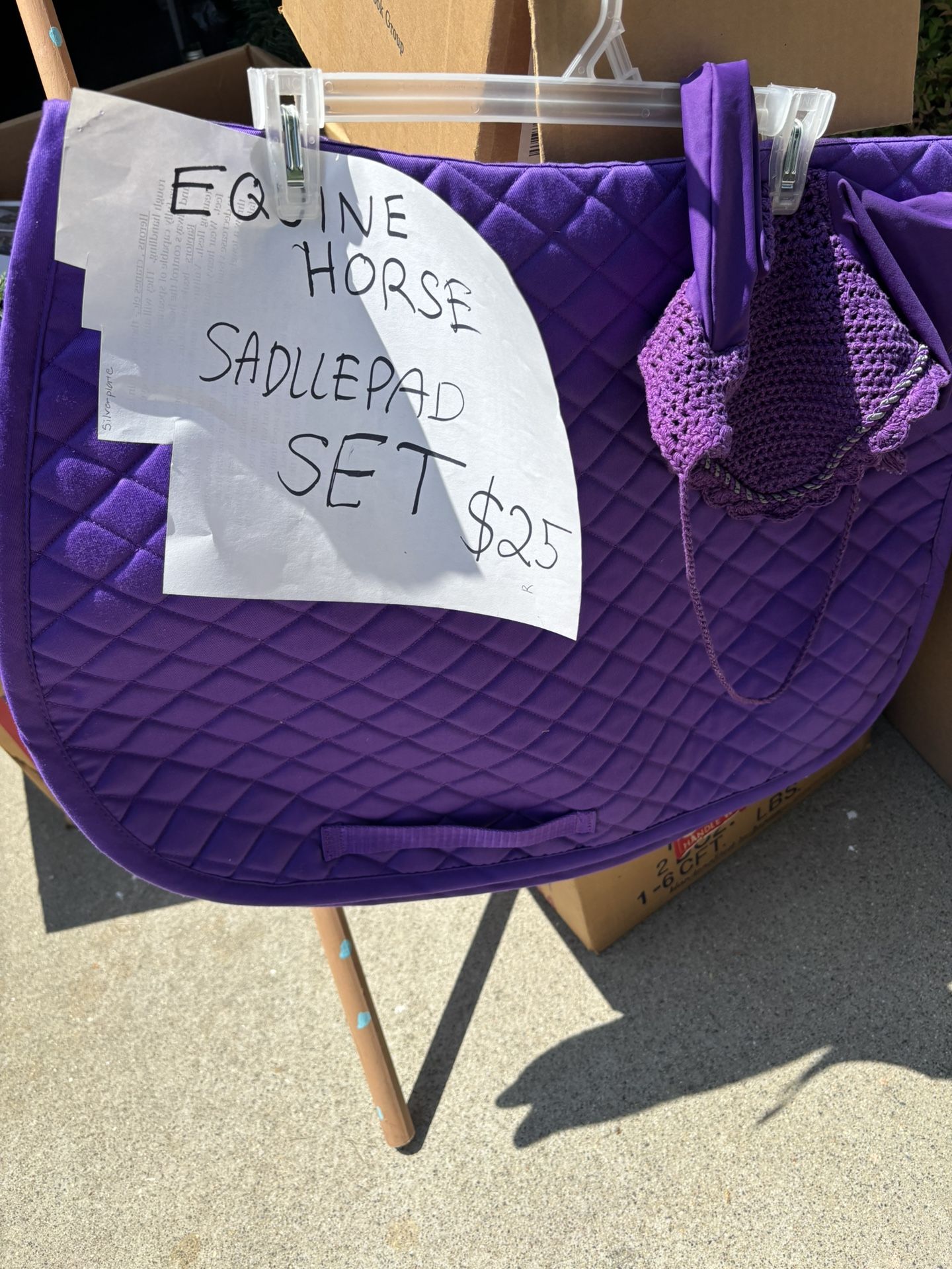 Saddle Pad Set