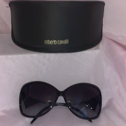 ROBERTO CAVALLI OLIVIA RC 573S 81B 62MM BUTTERFLY GRADIENT SUNGLASSES WITH CASE