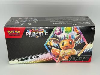 Sealed Prismatic Evolutions Surprise Box