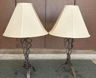 Rod Iron Lamps
