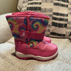 Toddler Girls Snow Boots Size 8c 