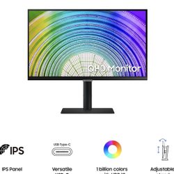 SAMSUNG S60UA Series 24 Inch QHD 2540x1440 Computer Monitor