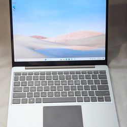 SURFACE LAPTOP GO  12.4 inch screen 
64GB SSD STORAGE, i5 PENTIUM processor