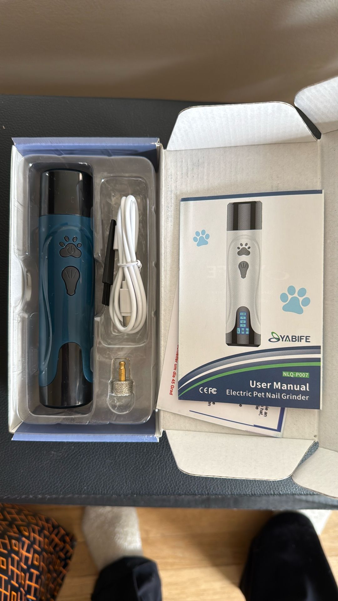Electric Pet Nail Grinder - new