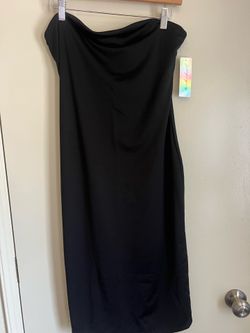 Vestido estraple new size L