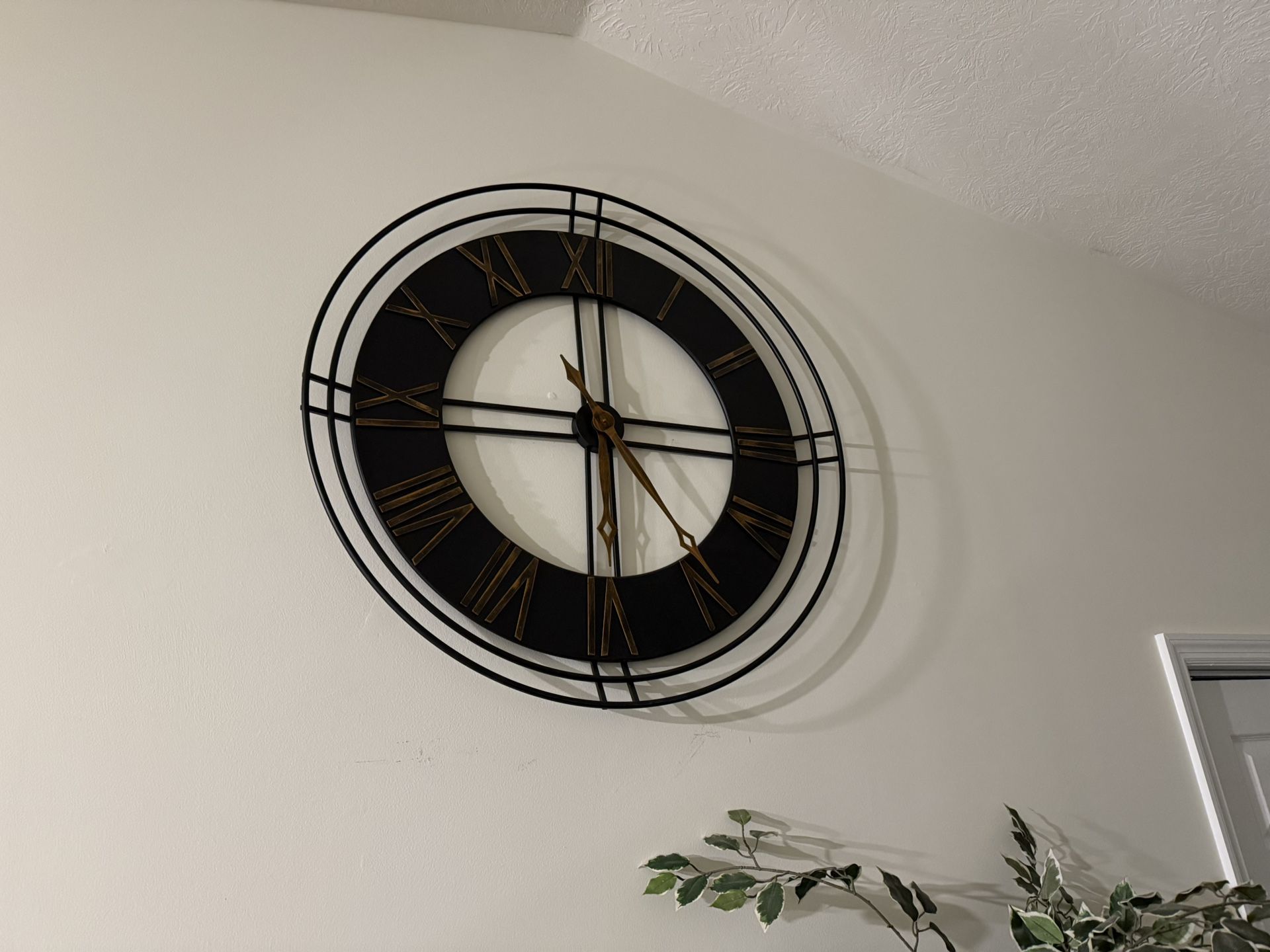 Crosby 36 Inch Wall Clock
