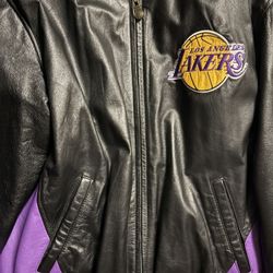 Vintage Lakers  Leather Jacket 