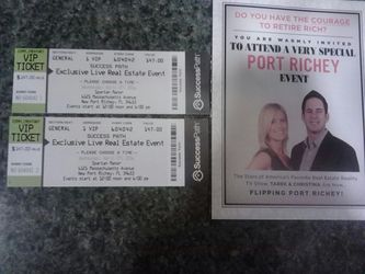 Tickets to see hgtvs Tarek & Christina flip or flop real estate event