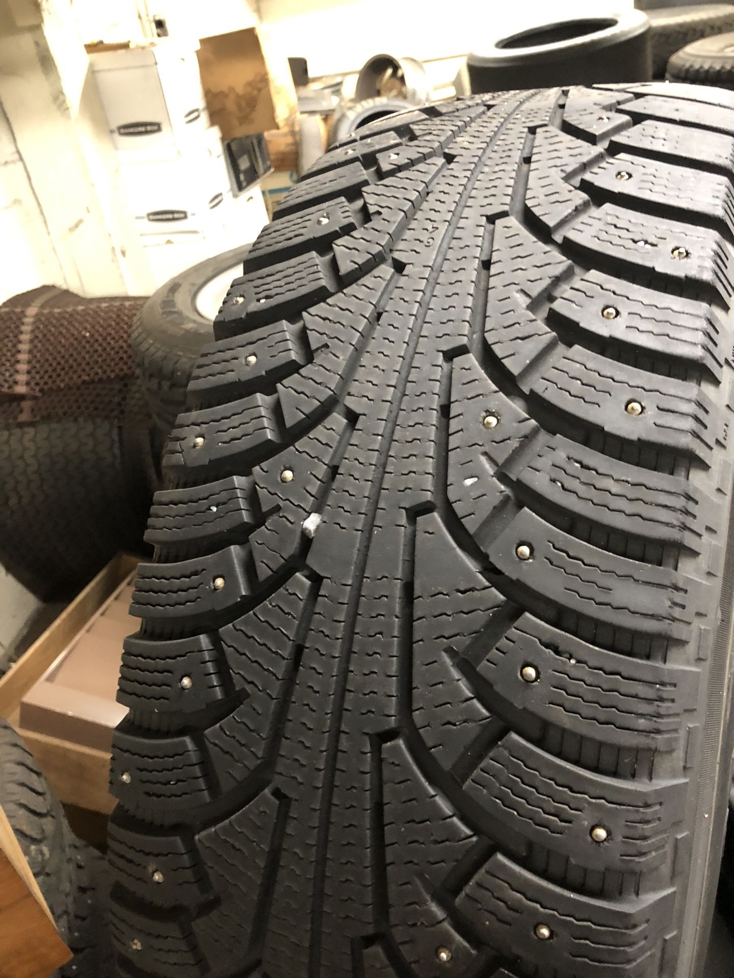 Studded Snow Tires 255/70r16 Nokian for Sale in Edgewood, WA - OfferUp