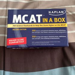 Kaplan MCAT Flashcards
