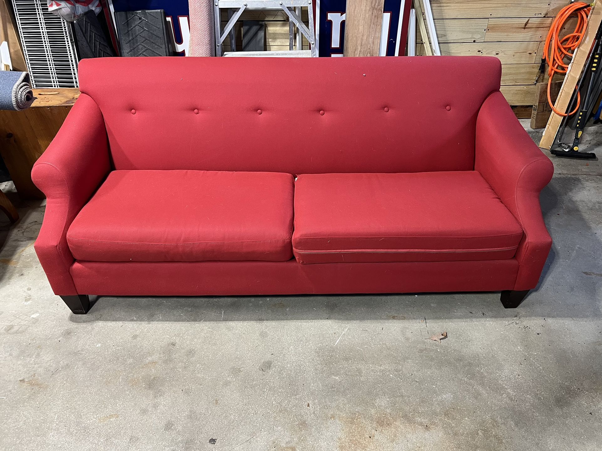 Sunbrella Fabric Couch . 60.00 Today Only