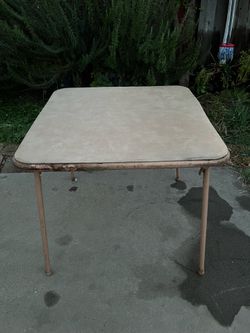 34" Folding Tables Folding Card Table Half Portable Foldable Table