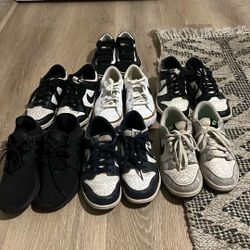 Seven Pairs Of Shoes, Nike Adidas In Vans