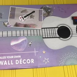 Personalize Your Own Guitar Wall Decor +3 dry-erase markers Plus More NEW