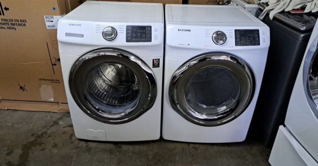 Samsung Washer And Electric Dryer 