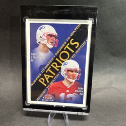 2000 Fleer Traditions Tom Brady